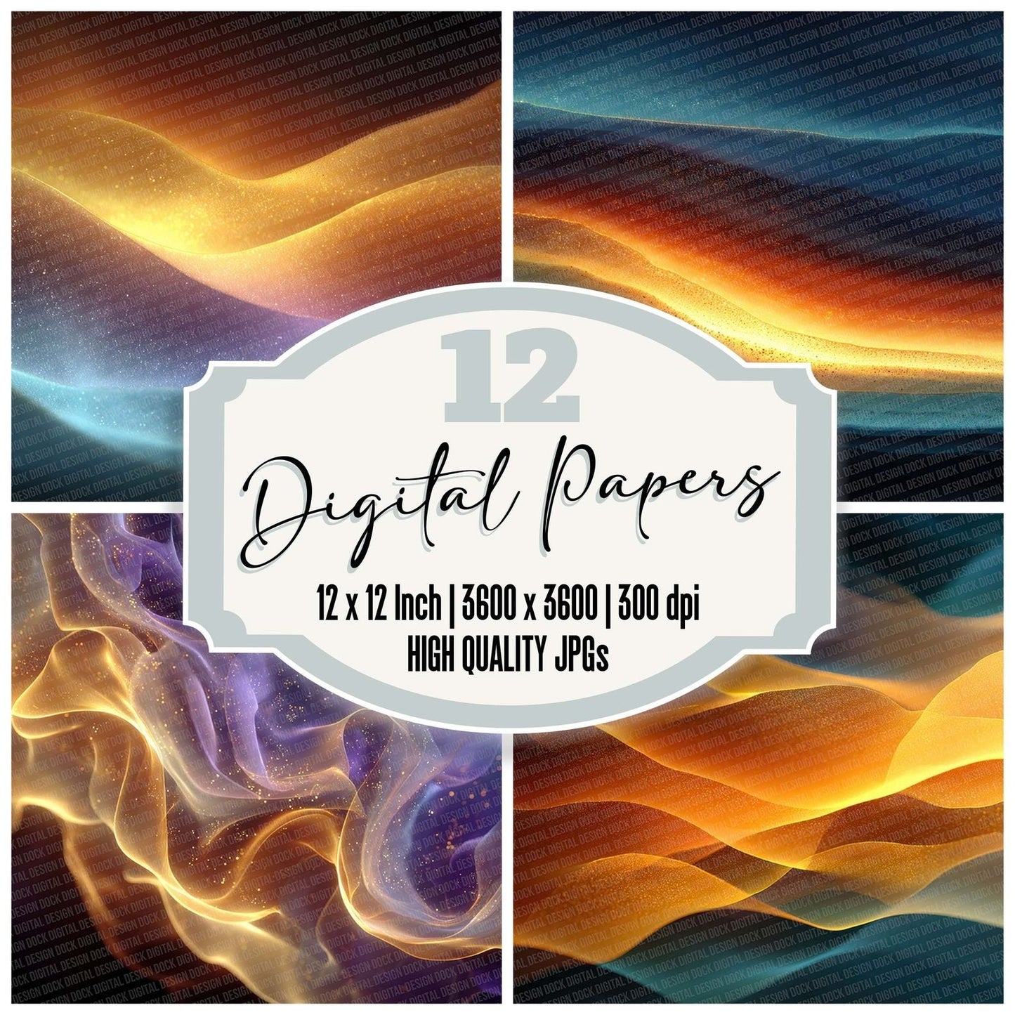 Plasma Haze Surface Digital Paper Pack (DDD003020)