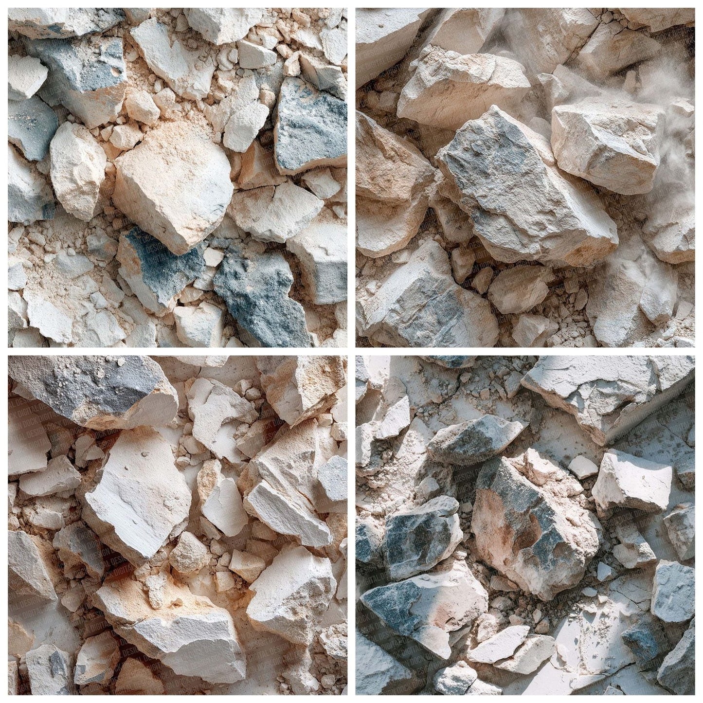 Plaster Rubble Texture Digital Paper Pack (DDD003023)