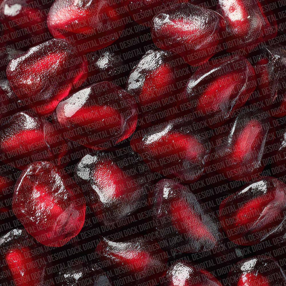 Pomegranate Seed Overhead Fill Digital Paper Pack (DDD003041)
