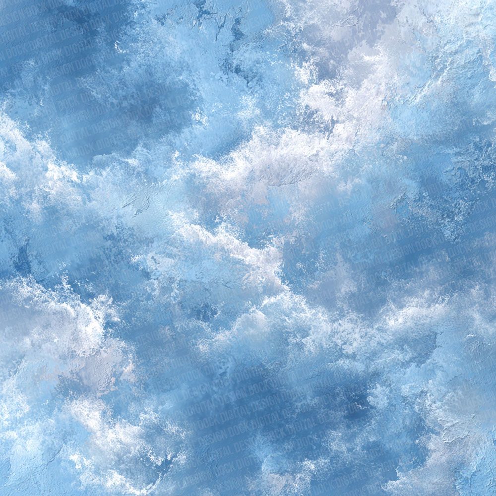 Powder Blue Abstract Digital Paper Pack (DDD003057)