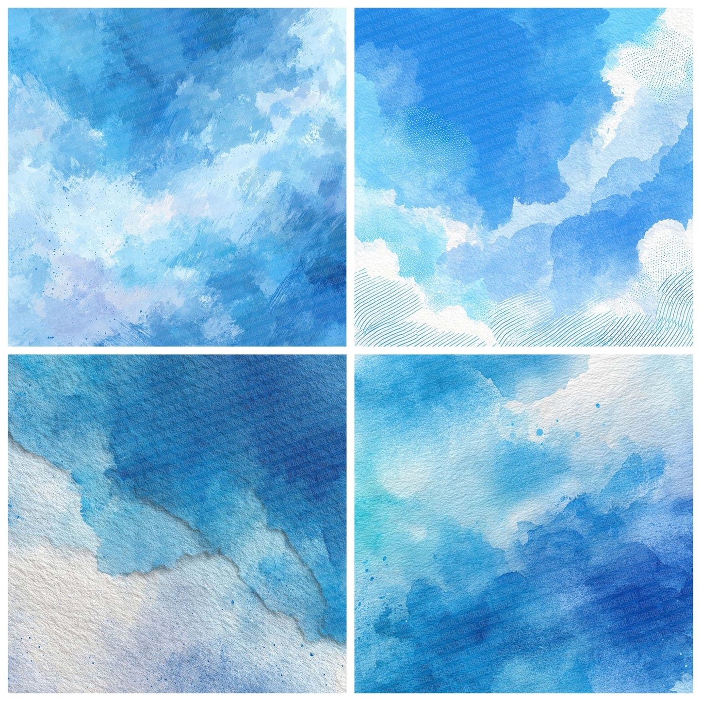 Powder Cloud Soft Digital Paper Pack (DDD003059)