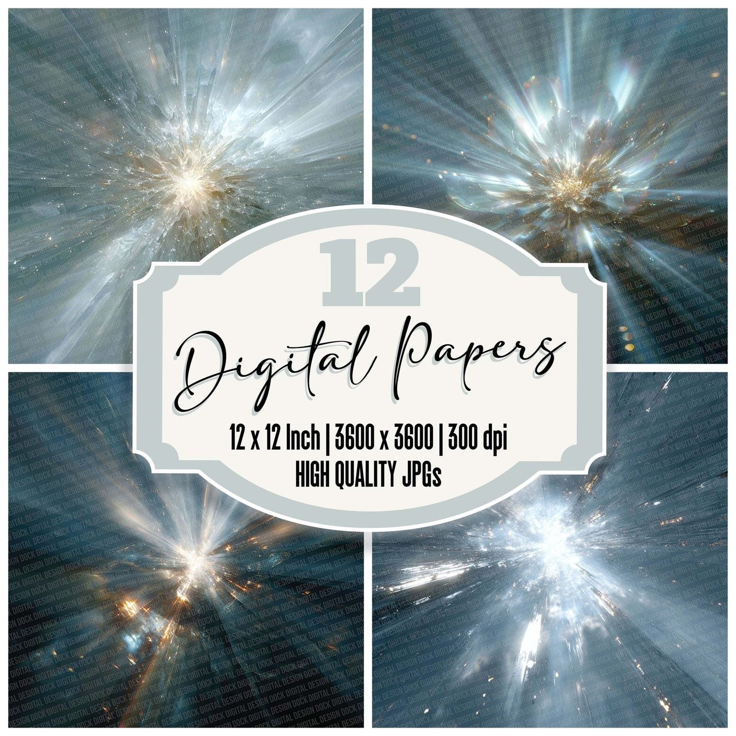 Power Core Glare Digital Paper Pack (DDD003061)