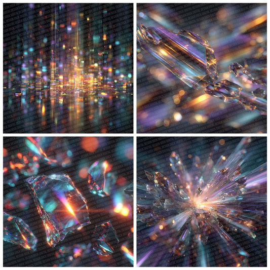 Prism Burst Cyberpunk Future Digital Paper Pack (DDD007708)