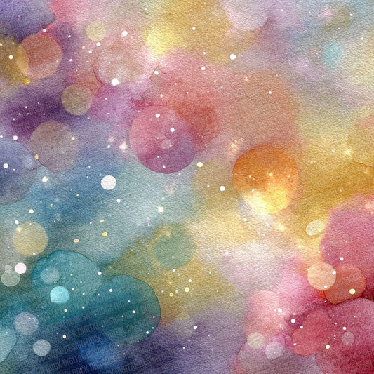 Prismatic Light Watercolour Wash Digital Paper Pack (DDD003080)