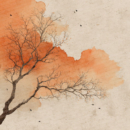 Pumpkin Branch Autumn Fade Digital Paper Pack (DDD003099)