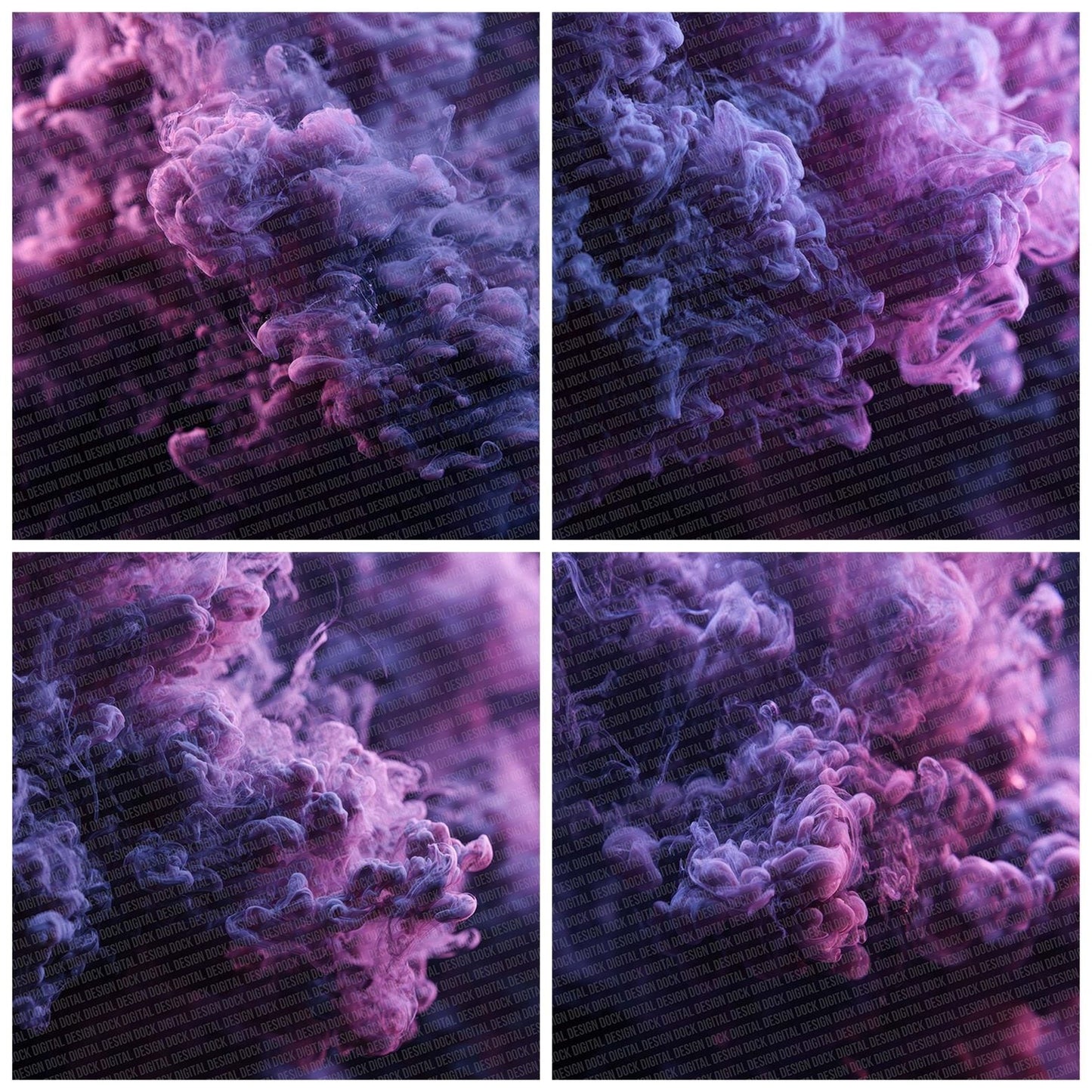 Purple Smoke Texture Digital Paper Pack (DDD003103)