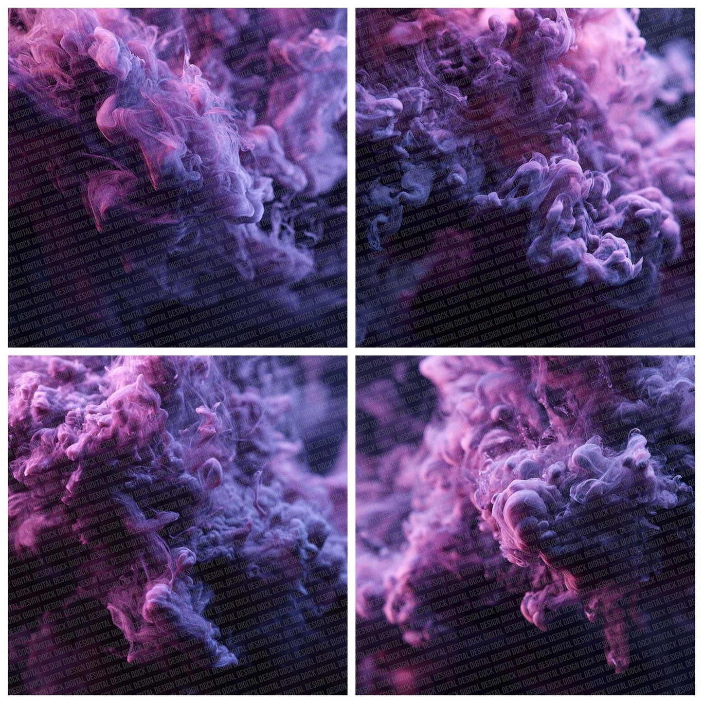 Purple Smoke Texture Digital Paper Pack (DDD003103)
