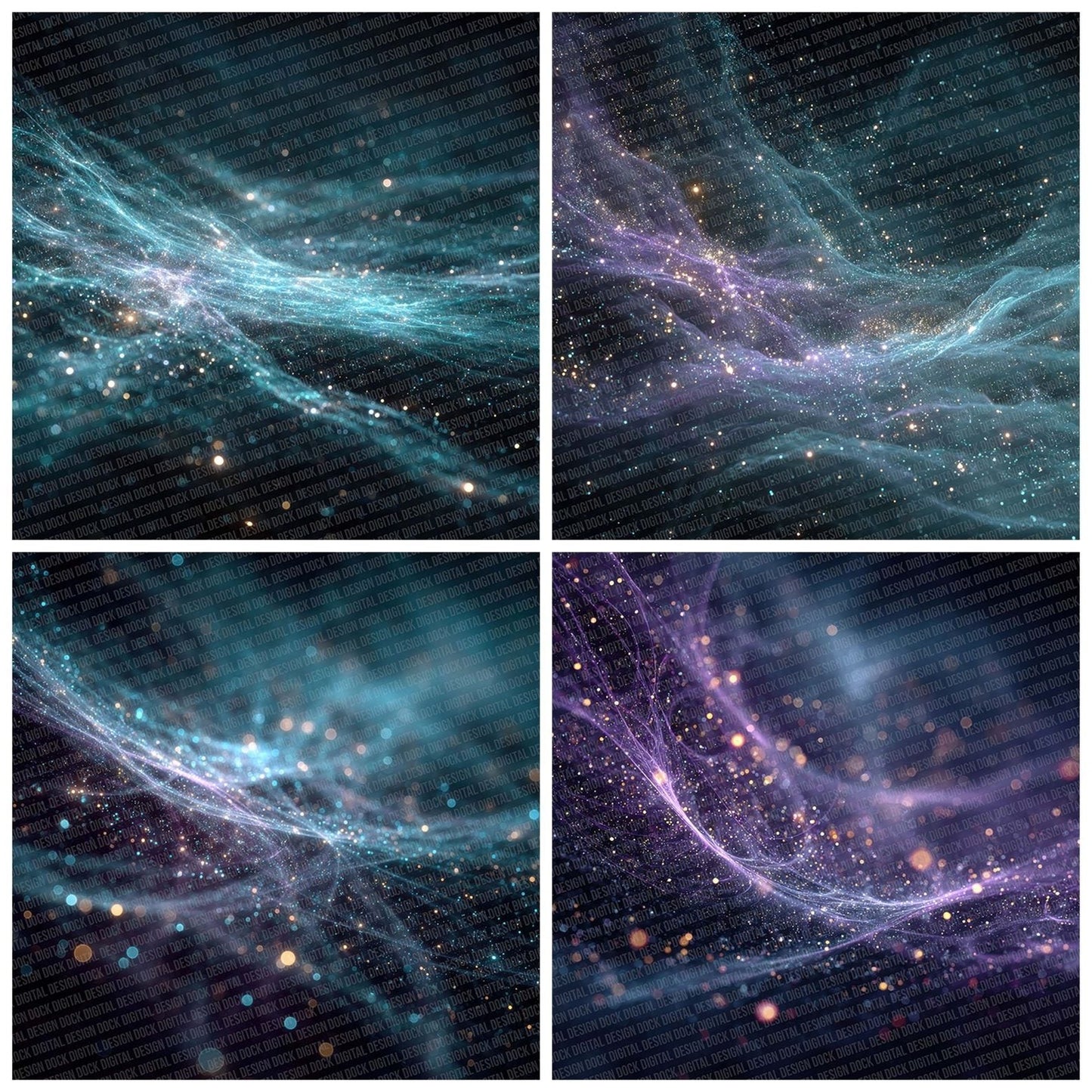 Quantum Field Burst Digital Paper Pack (DDD003106)