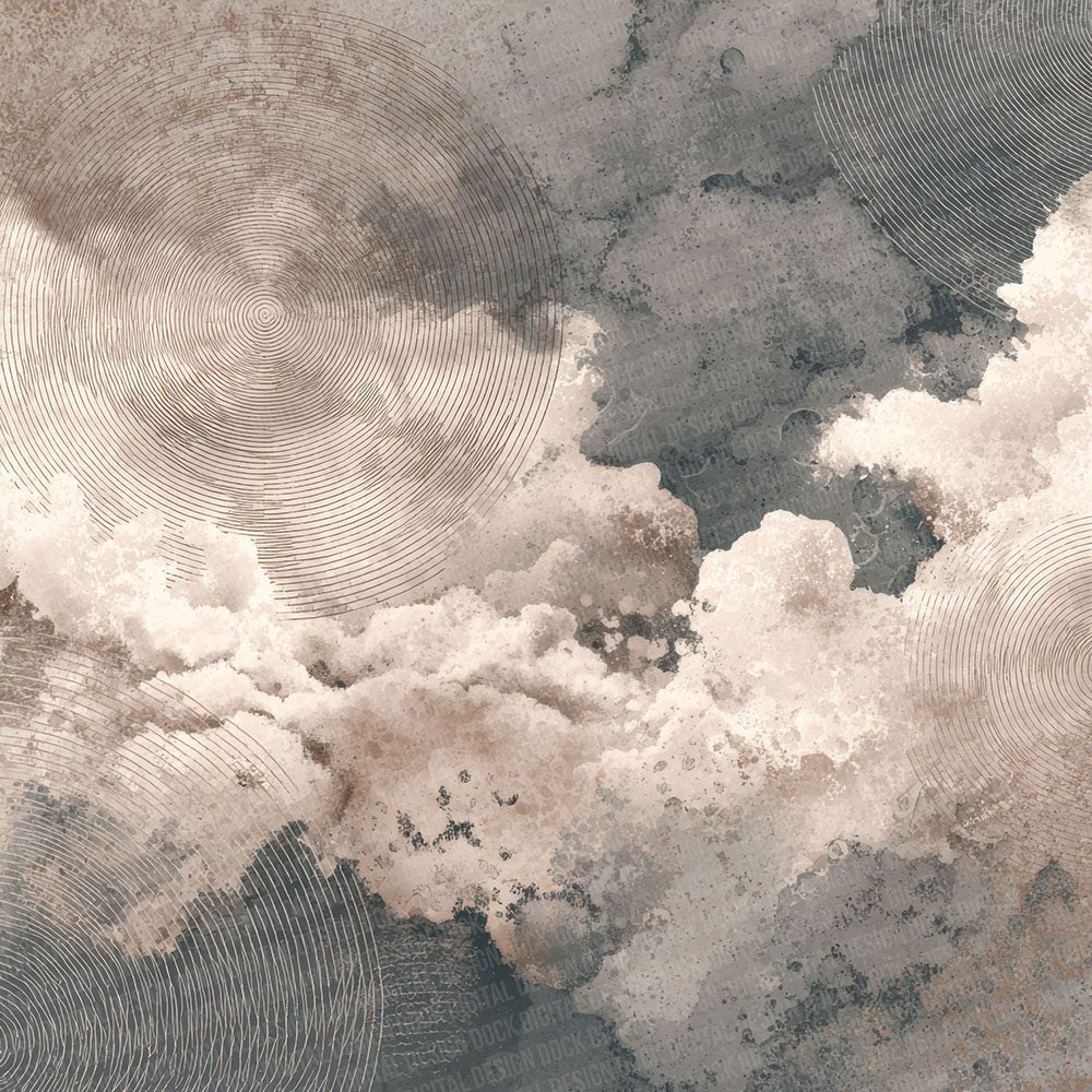 Rain Cloud Weather Notes Digital Paper Pack (DDD003121)