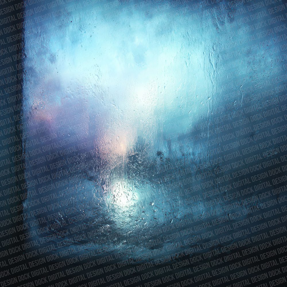 Rain Window Blur Digital Paper Pack (DDD003128)