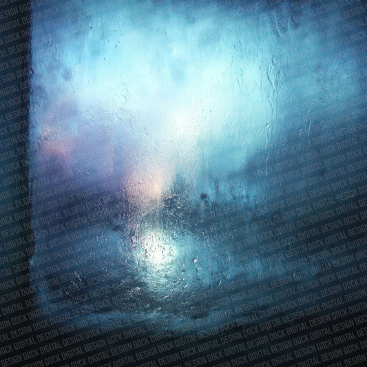 Rain Window Blur Digital Paper Pack (DDD003128)