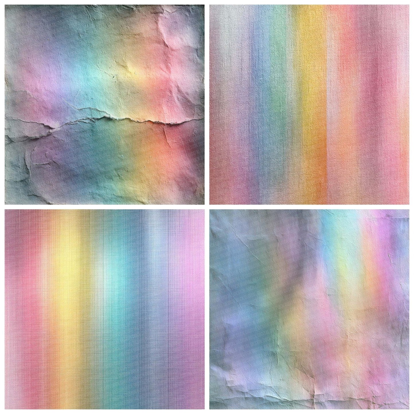 Rainbow Drag Fade Digital Paper Pack (DDD003139)