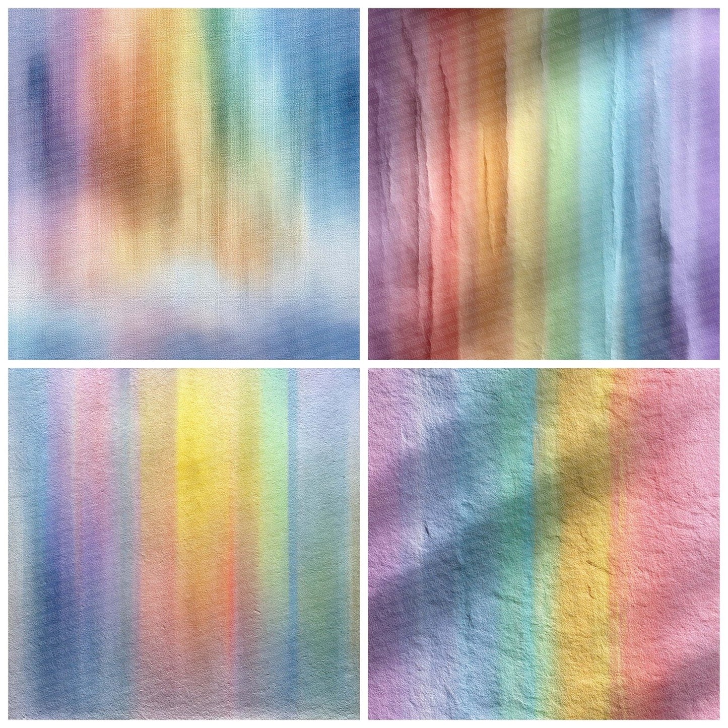 Rainbow Drag Fade Digital Paper Pack (DDD003139)