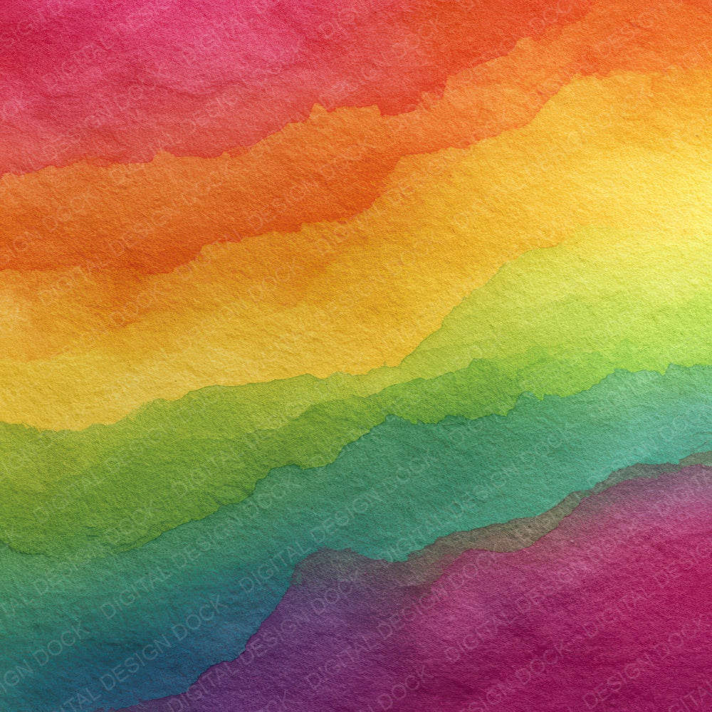 Rainbow Fade Wash Digital Paper Pack (DDD008083)