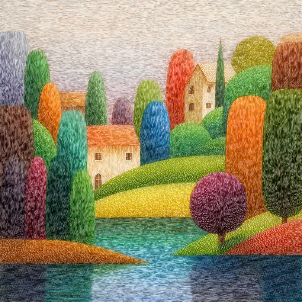 Rainbow Hill Pastels Digital Paper Pack (DDD003145)