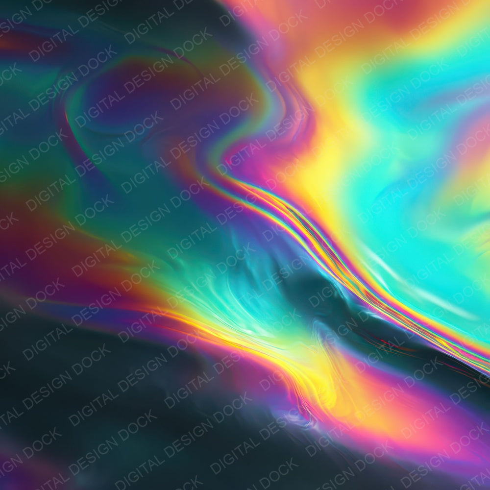 Rainbow Oil Slick Digital Paper Pack (DDD008357)