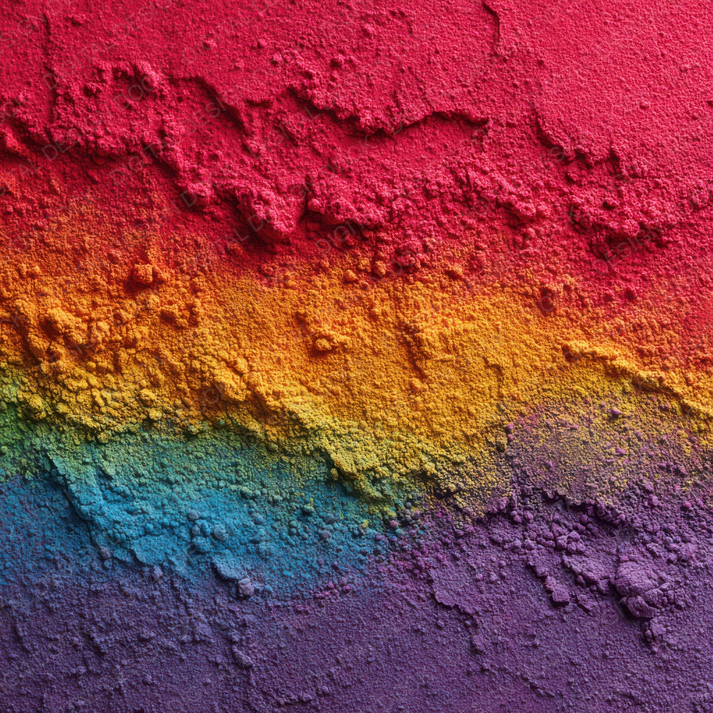 Rainbow Powder Texture Digital Paper Pack (DDD008361)