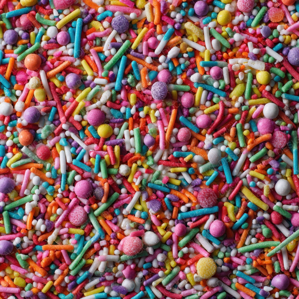 Rainbow Sprinkles Texture Digital Paper Pack (DDD003161)