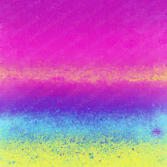 Rainbow Static Grain Digital Paper Pack (DDD008086)