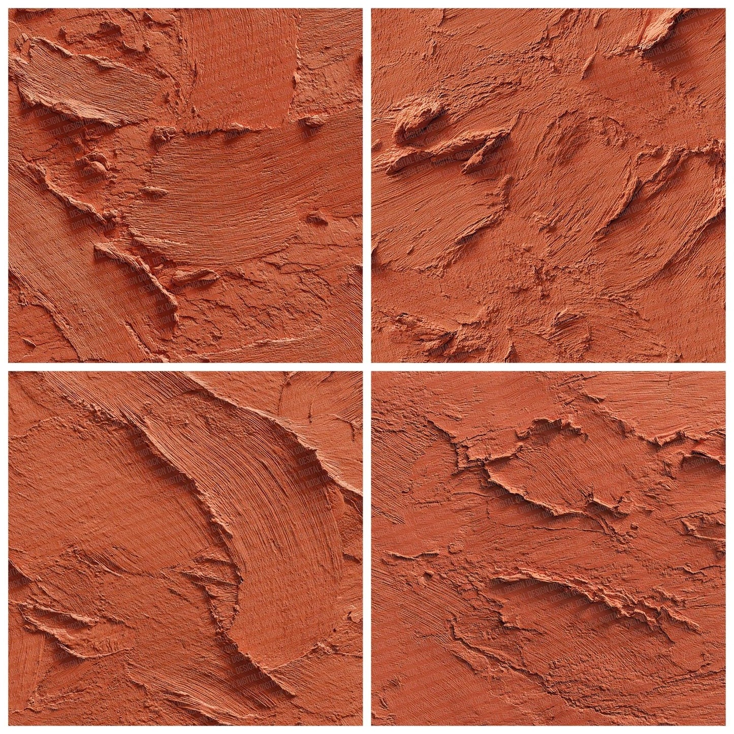 Red Clay Texture Digital Paper Pack (DDD003176)