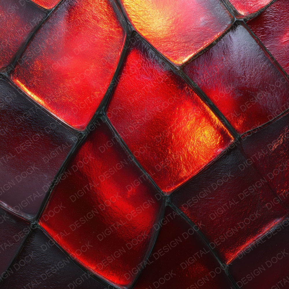 Red Glass Texture Digital Paper Pack (DDD003180)