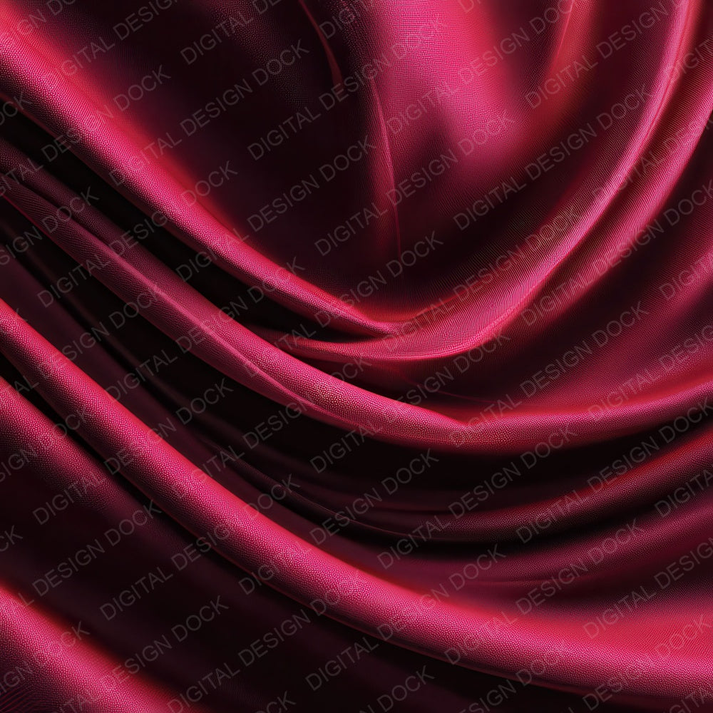 Red Silk Fabric Digital Paper Pack (DDD008505)