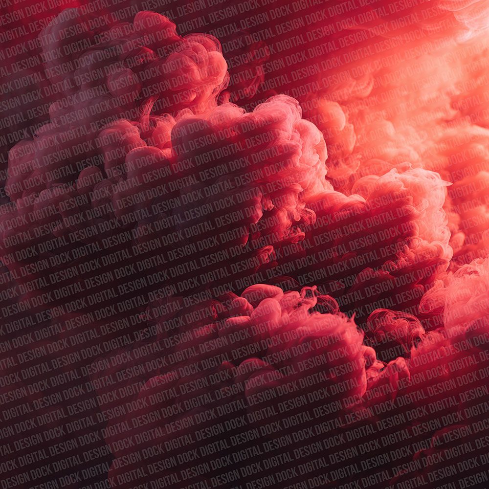 Red Smoke Texture Digital Paper Pack (DDD003185)