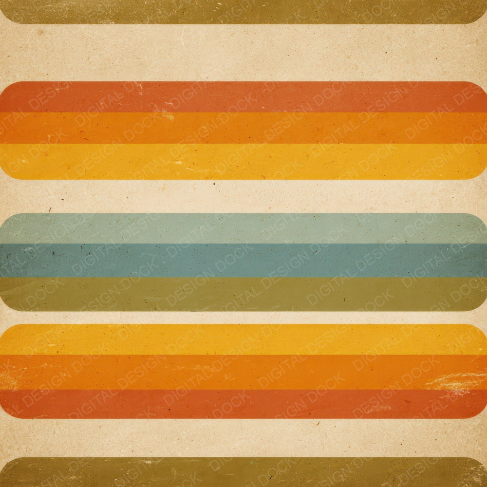 Retro Capsule Stripes Digital Paper Pack (DDD008651)