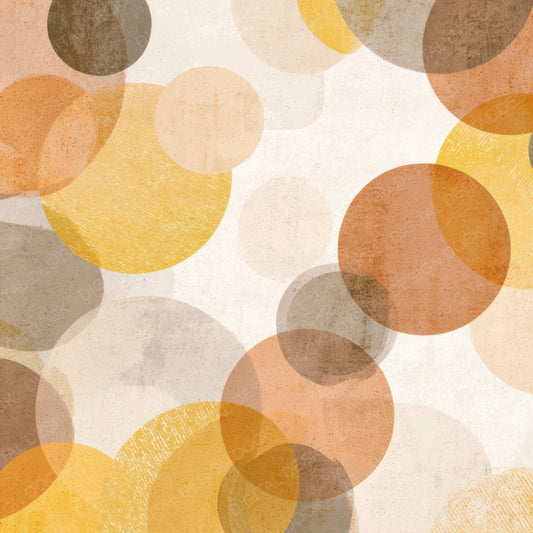 Retro Circle Graphic Digital Paper Pack (DDD008640)