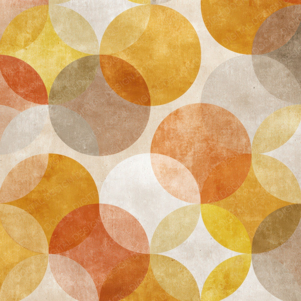Retro Circle Graphic Digital Paper Pack (DDD008640)