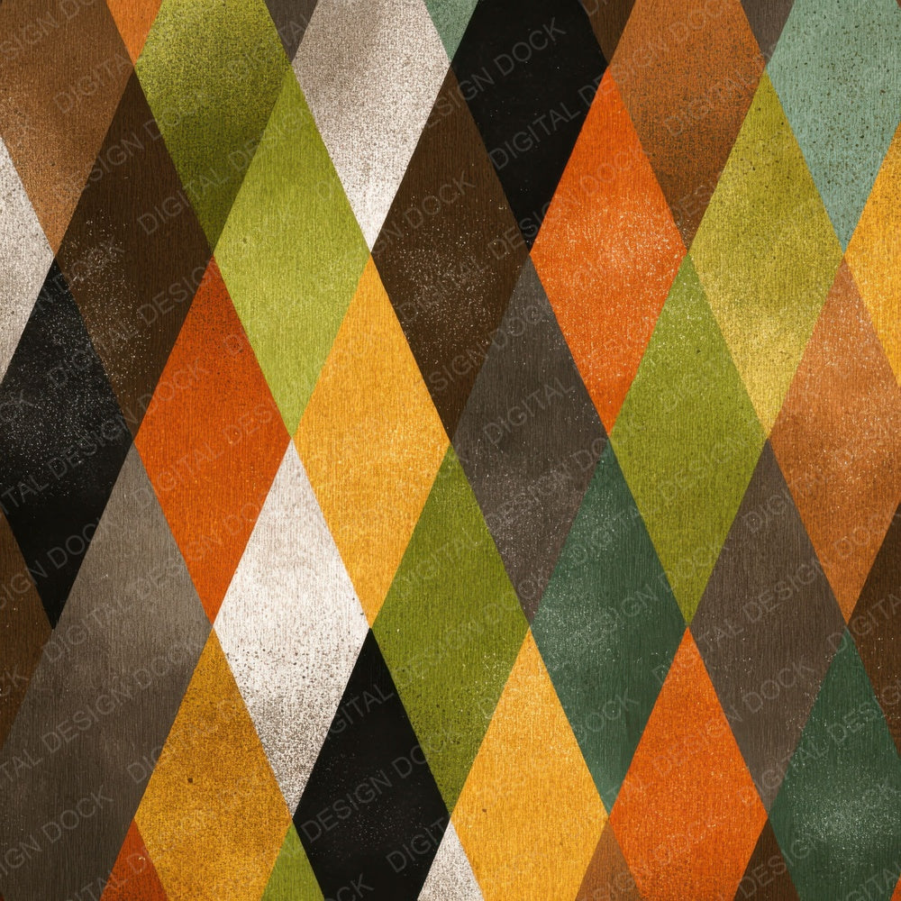 Retro Diamond Texture Digital Paper Pack (DDD003206)