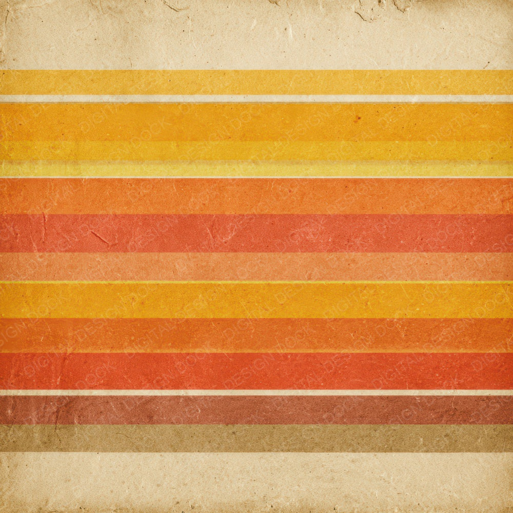 Retro Sunset Bands Digital Paper Pack (DDD008642)