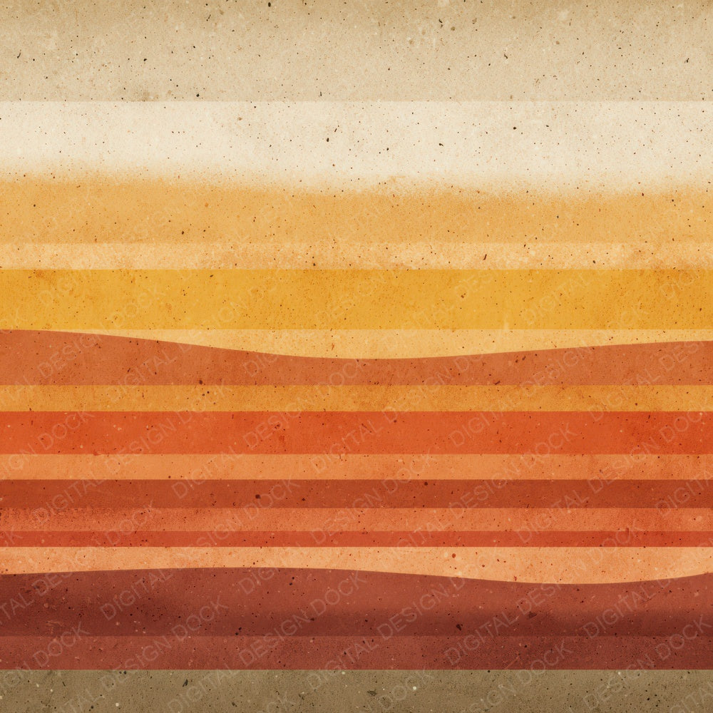 Retro Sunset Bands Digital Paper Pack (DDD008642)