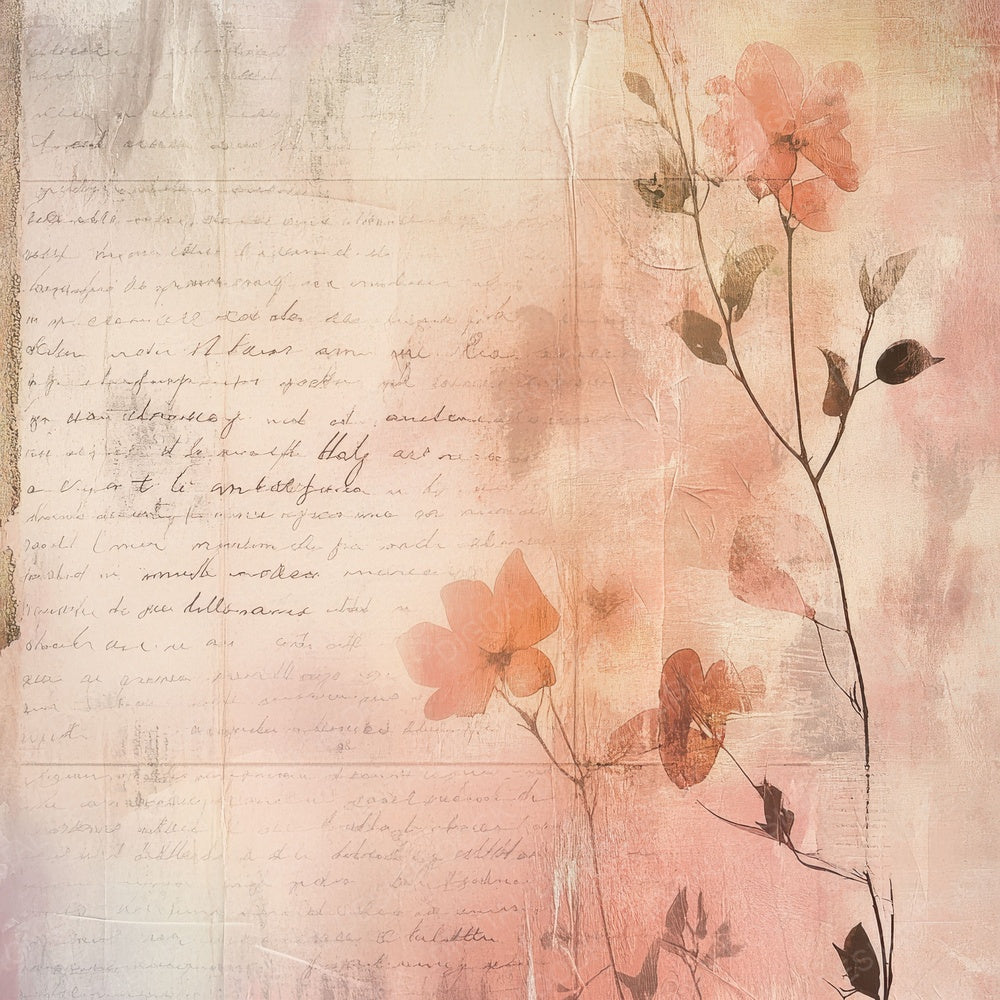 Rose Arch Script Digital Paper Pack (DDD003257)