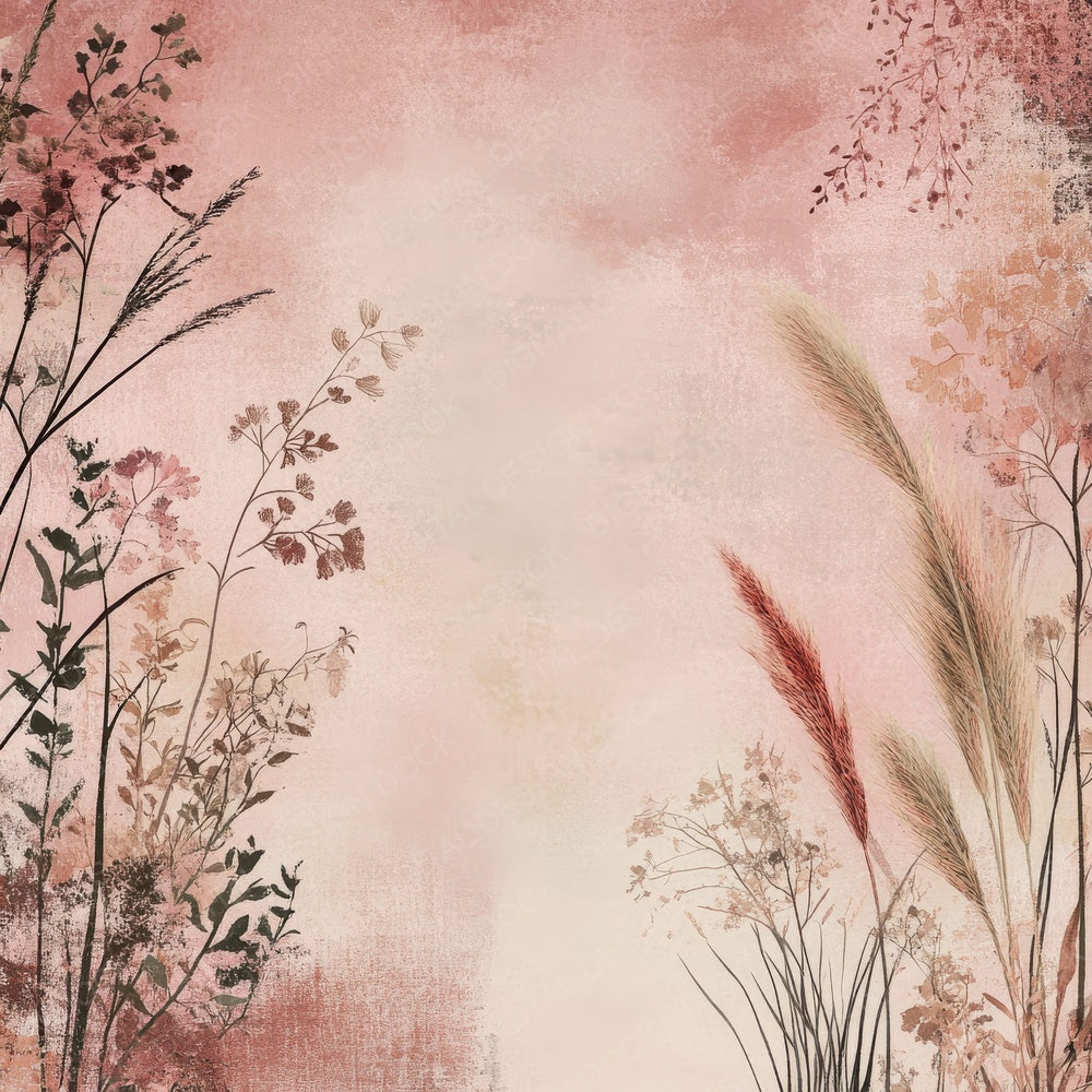 Rose Pampas Arch Digital Paper Pack (DDD003274)