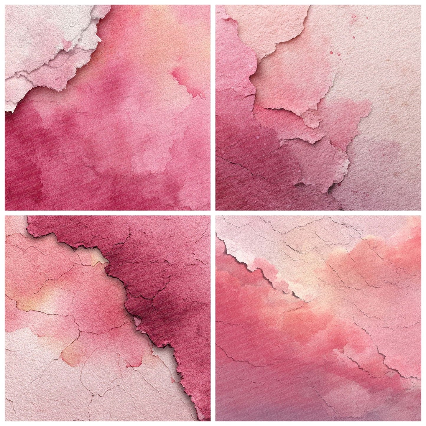Rose Wash Fade Digital Paper Pack (DDD003285)