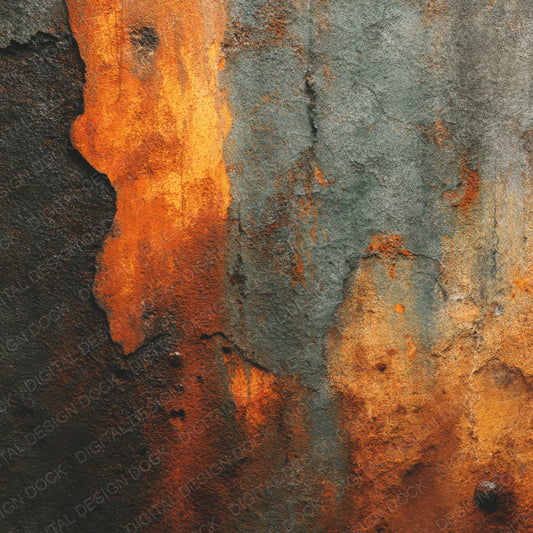 Rusted Steel Texture Digital Paper Pack (DDD003322)