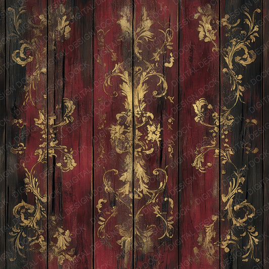 Rustic Rosewood Digital Paper Pack (DDD003326)