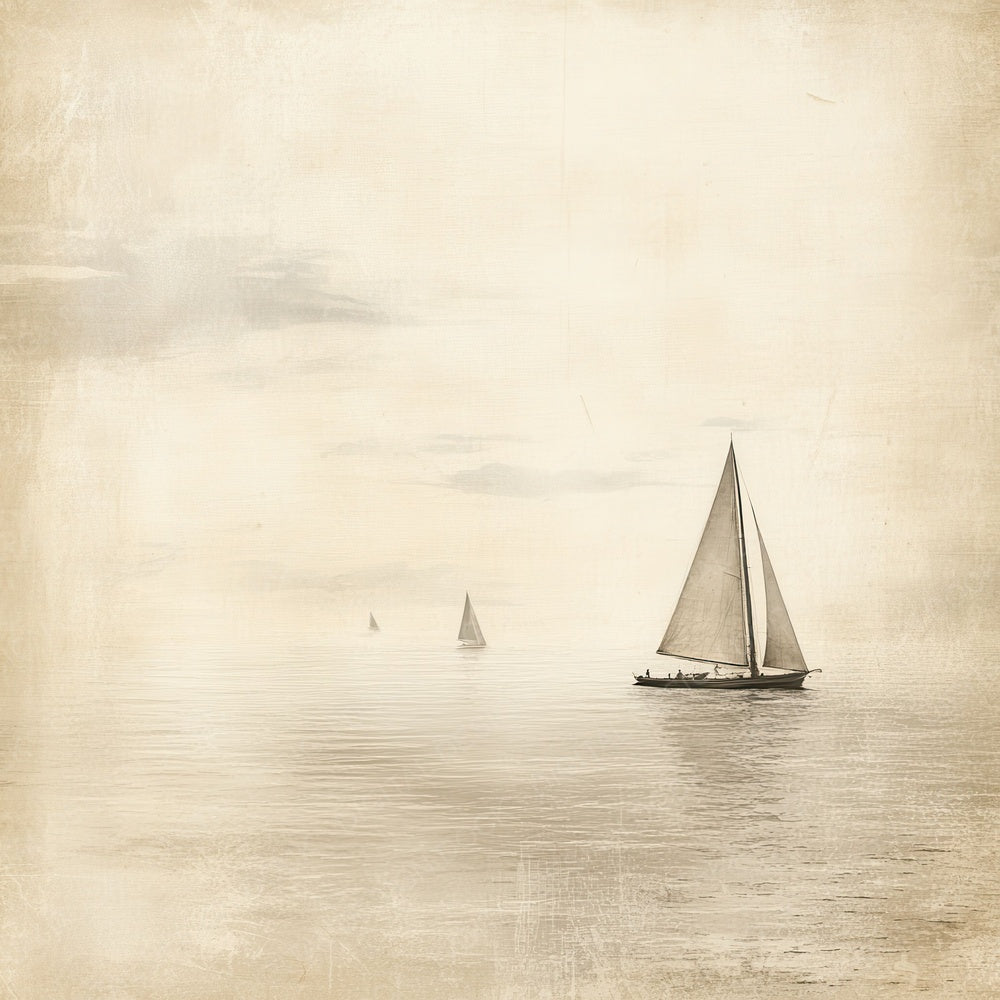 Sailboat Sky Shoreline Digital Paper Pack (DDD003360)