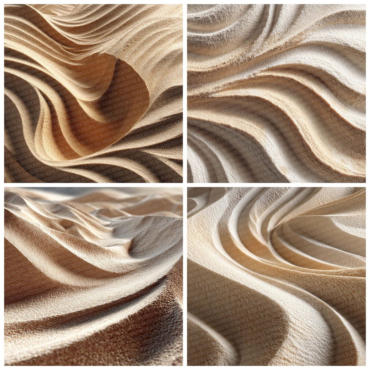 Sand Ripple Texture Digital Paper Pack (DDD003377)