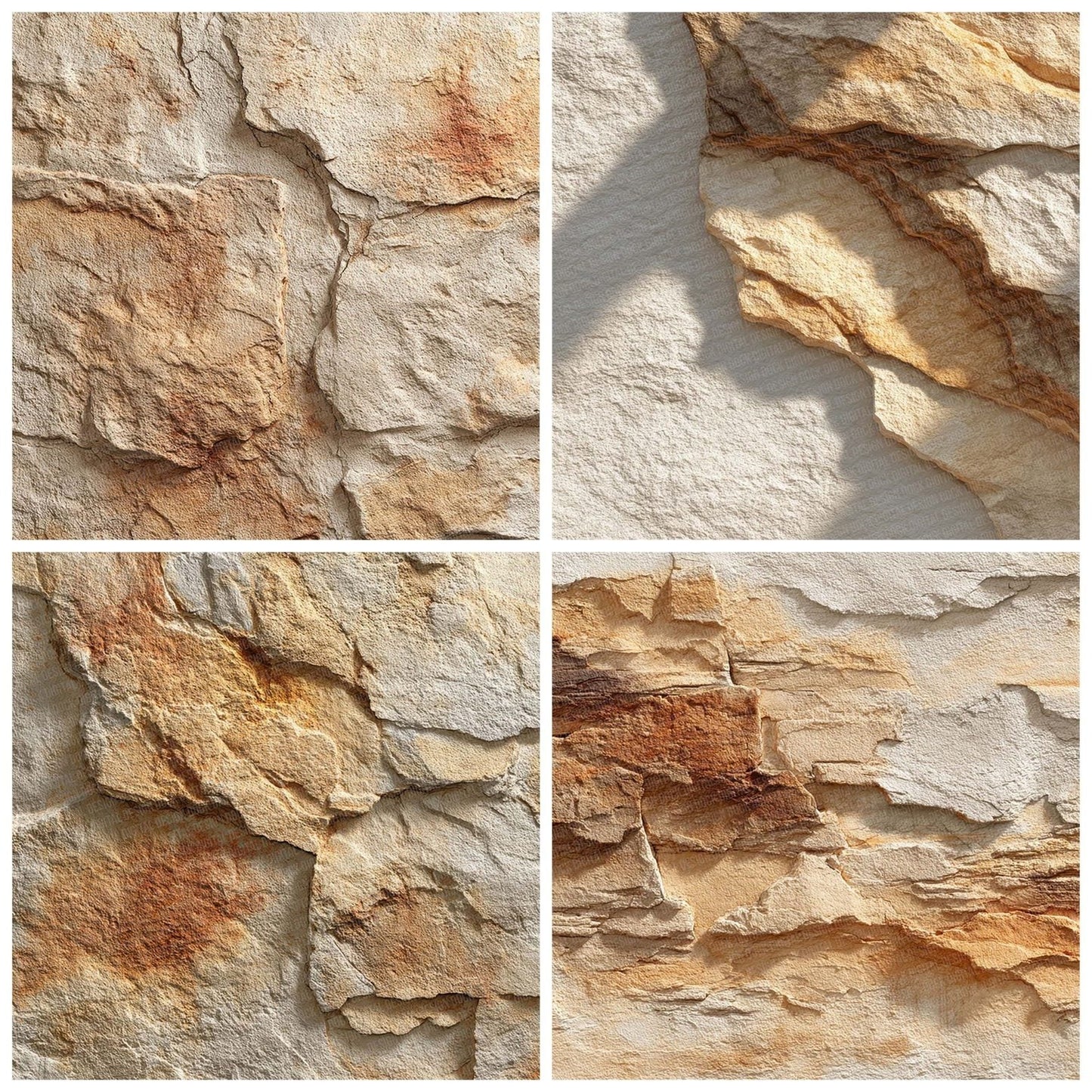 Sandstone Block Wall Digital Paper Pack (DDD003381)