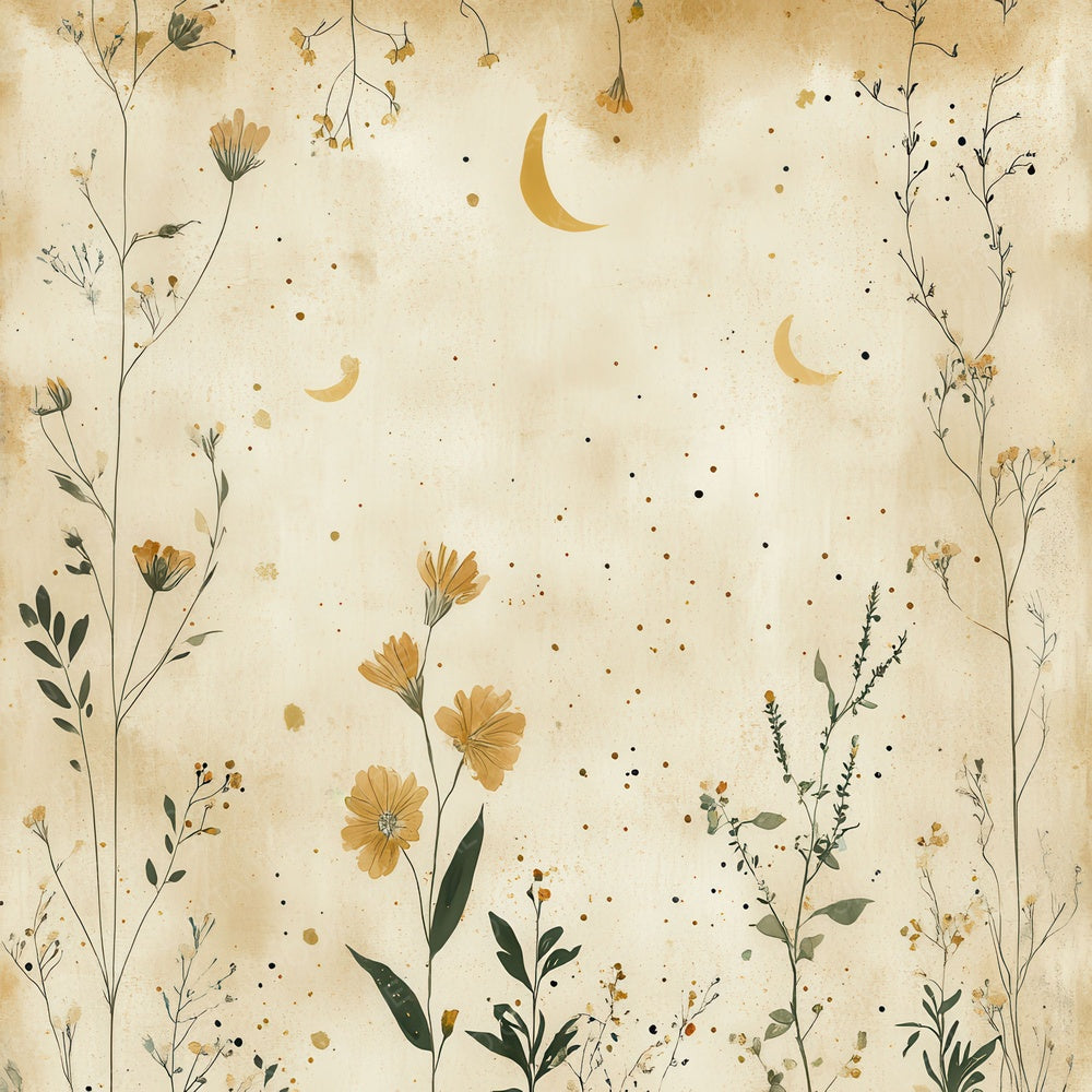 Sandstone Moon Script Digital Paper Pack (DDD003383)