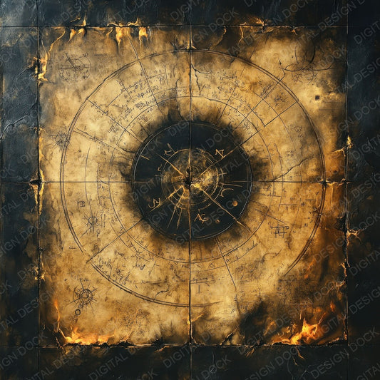 Scorched Alchemical Scrolls Digital Paper Pack (DDD003413)