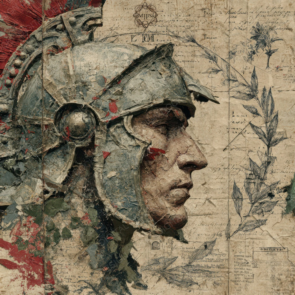 Scroll Wreath Helmet Digital Paper Pack (DDD003424)
