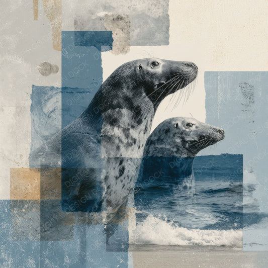 Seal Shore Moodboard Digital Paper Pack (DDD003429)
