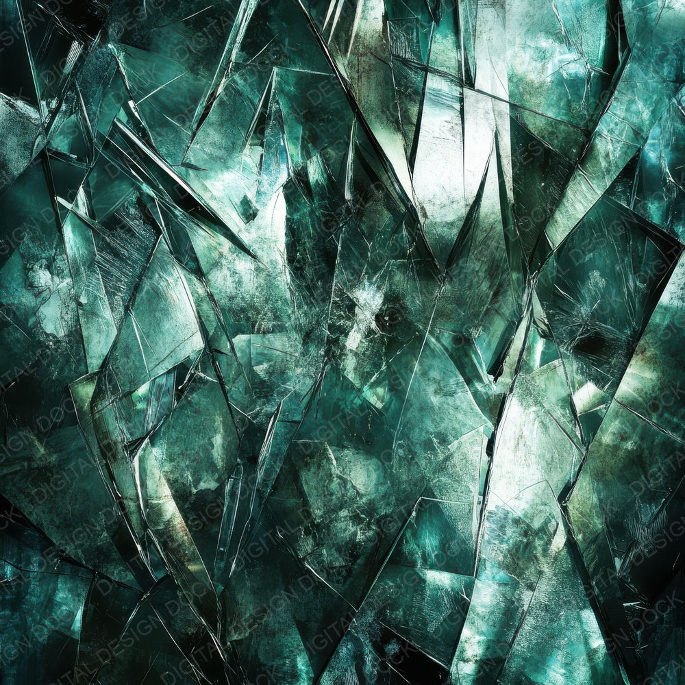Shattered Glass Metal Digital Paper Pack (DDD003466)
