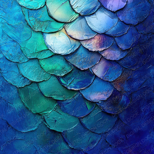 Shimmer Tail Close Digital Paper Pack (DDD003476)