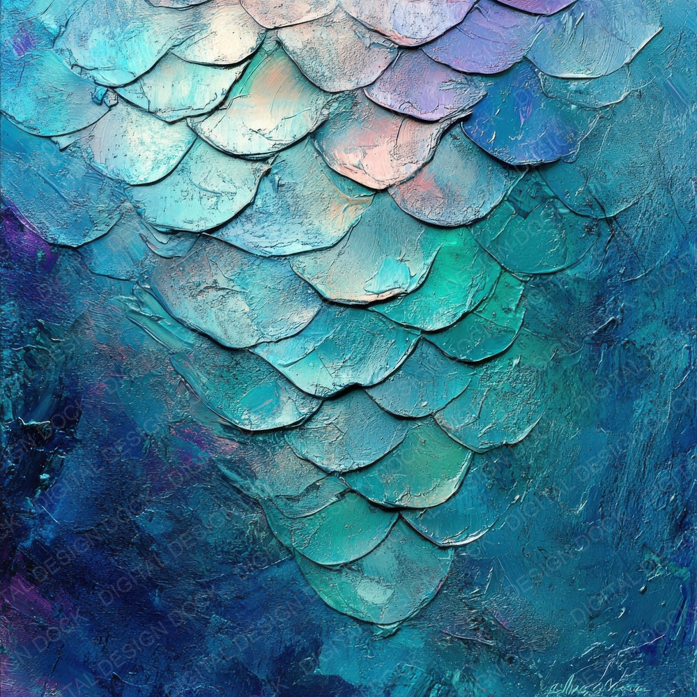 Shimmer Tail Close Digital Paper Pack (DDD003476)