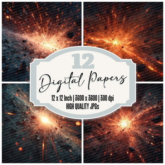 Shockwave Paper Shred Digital Paper Pack (DDD003478)