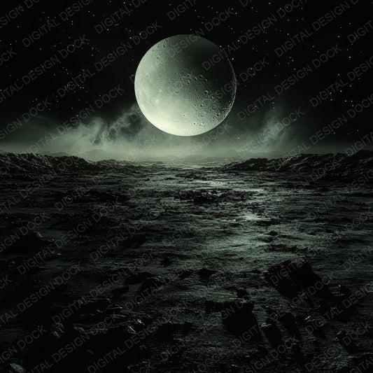 Silent Moon Void Digital Paper Pack (DDD003487)